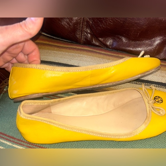 Tory Burch Sunny Yellow Flats - Picture 4 of 8